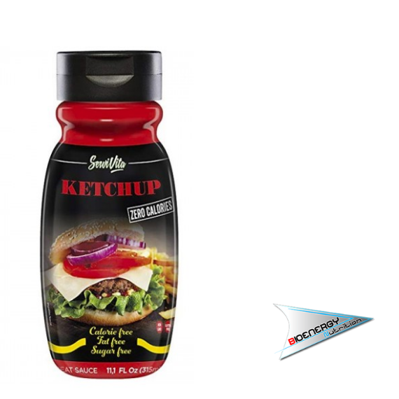 Servivita-SALSA ZERO CALORIE (Conf. 320 ml)   Ketchup  